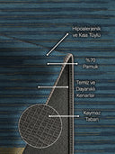Sırma Yeşil Geometrik Bordürlü Halı